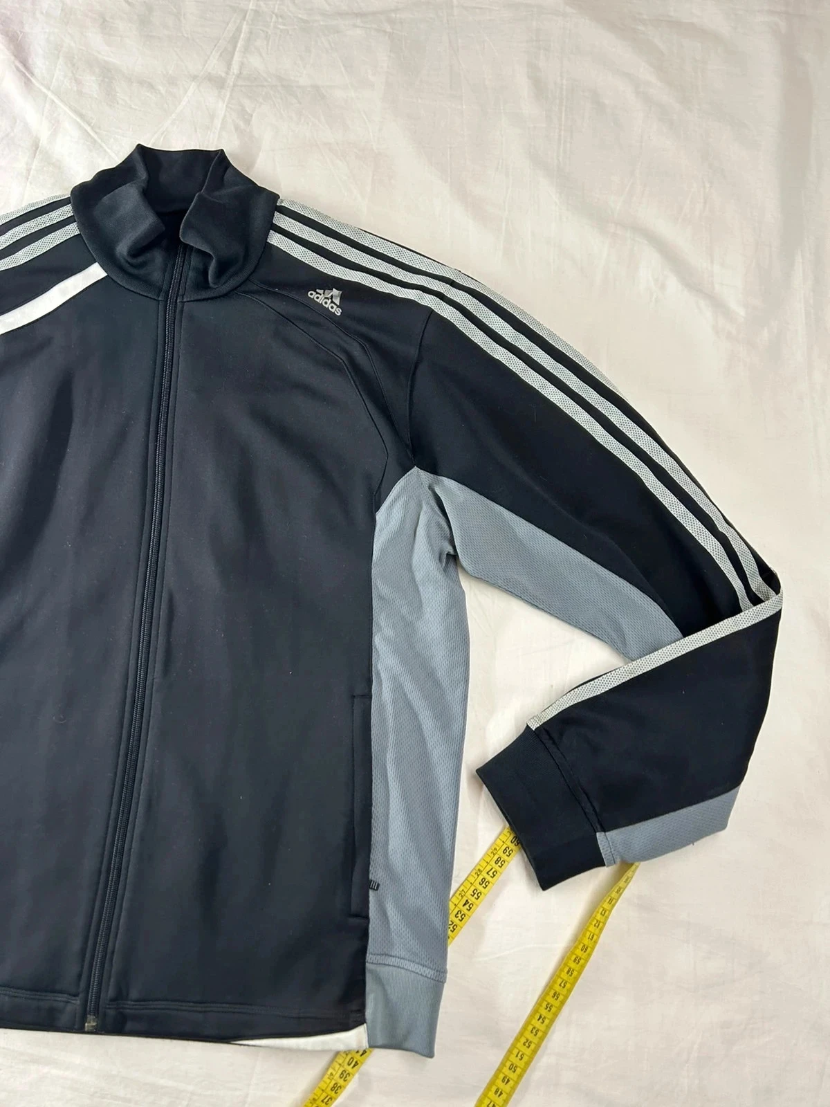 Veste leve preta adidas estilo vintage retrô anos 2000 – photo 2